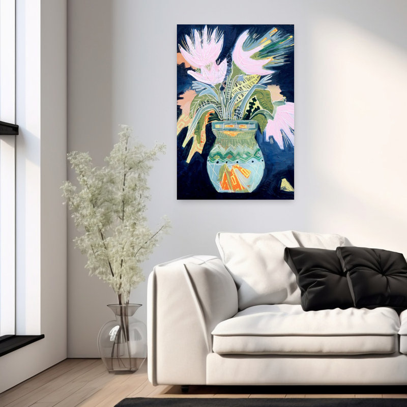 Art contemporain contemporain contemporain, H 36 po x l 24 po