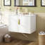 Armoire de salle de bain 30 po avec lavabo en céramique 30 po et 2 portes-657994881