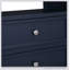 Table de chevet 2 tiroirs Weston Midnight Blue-937060556