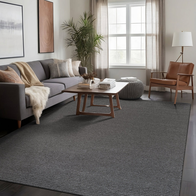 Arturas Non-Slip Area Rug, Rectangle 6' x 9'