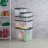 Sterilite Clear Plastic Stacking Storage Containers w/ Lid-98364550-98364546