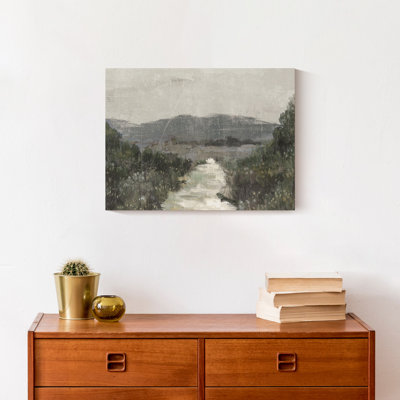 Paysage vert maussade