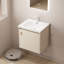 Petit meuble-lavabo mural 20 po avec lavabo en céramique Yesen-2043411460