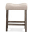Tabouret capitonné à hauteur de comptoir-1956801156