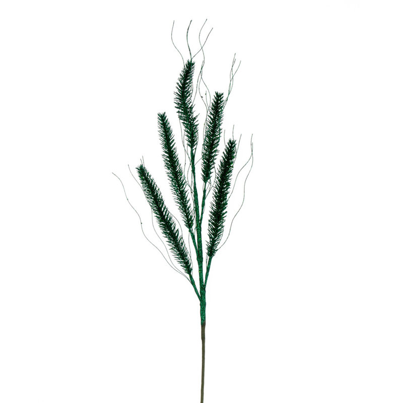 30" Baby Wheat Glitter Spray, 6 per bag., Light Green