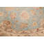 Tapis bleu ciel Peshawar Oushak 8 pi 0 po x 8 pi 4 po