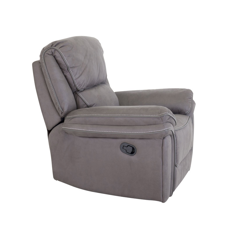 Nellis 98.5cm Wide Standard Recliner, Grey