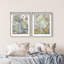 Moss Overlap Set Shadowbox Abstract Print by Oliver Gal, Black Frame, 16 x 20-44159380-223757529