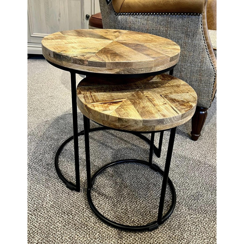 Round Nest Of Two Tables