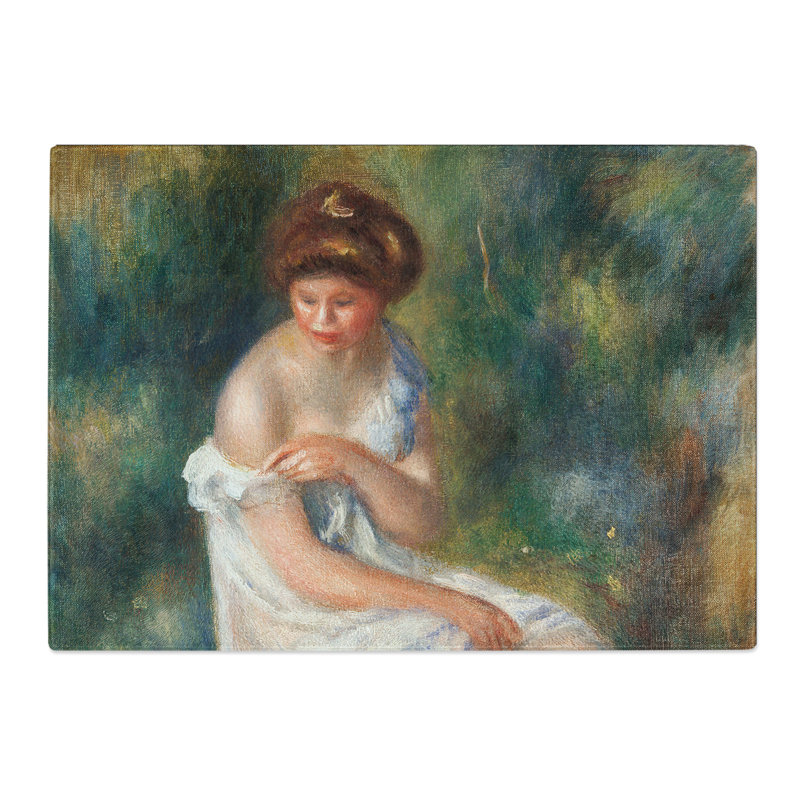 The Bather by Pierre-Auguste Renoir Chopping Board, 28.5cm W x 39cm L