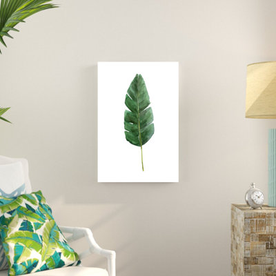 Reproduction d’art sur toile, "isolation de feuilles d’aquarelle