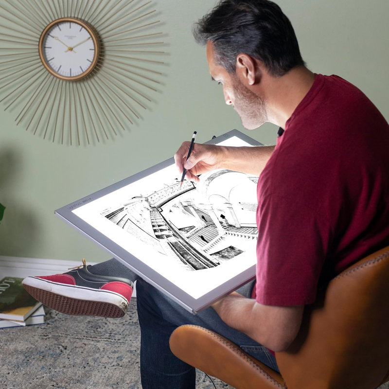 Art Board, 0.5" H x 26.5" W x 19.25" D