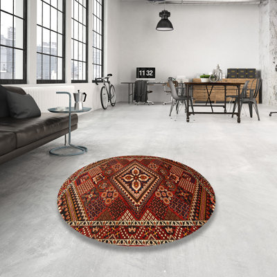 Tapis de style oriental rouge