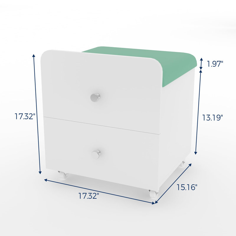 Accent Stool, Green