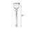 71'' Bronze Column Floor Lamp