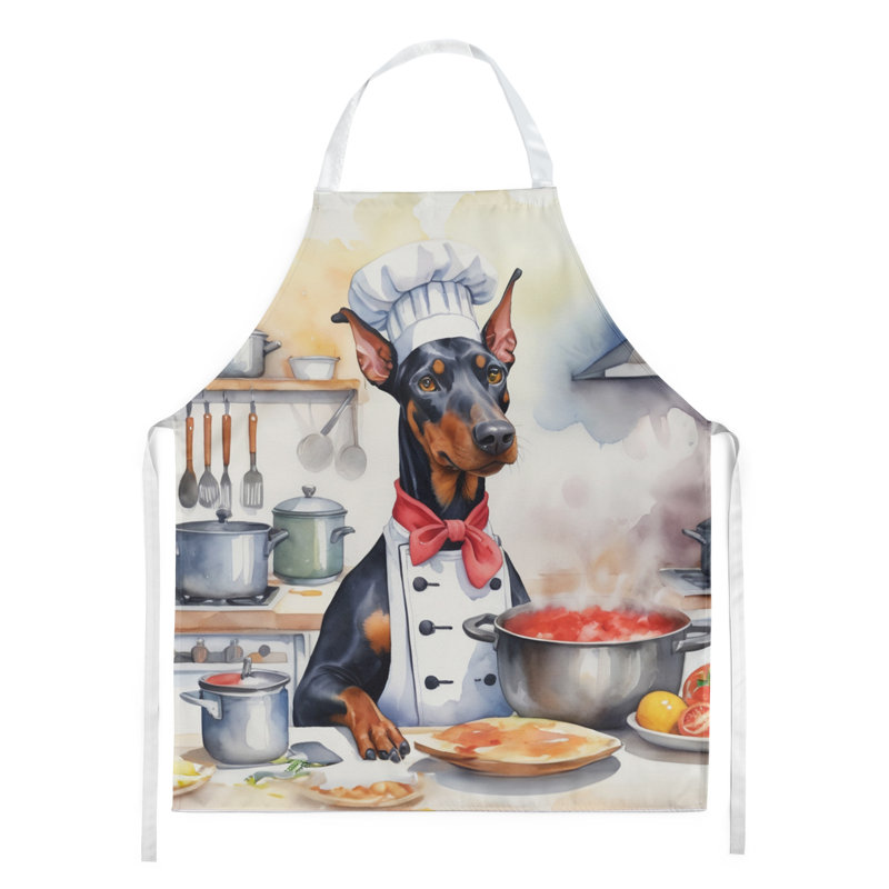 Tablier Doberman Pinscher The Chef