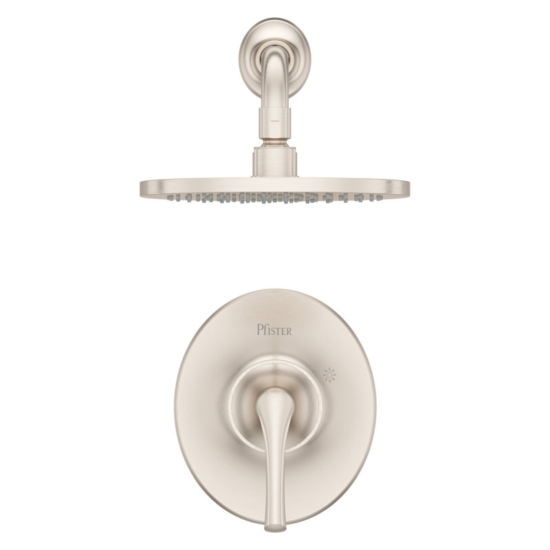 Rhen Volume Shower Faucet, Brushed Nickel
