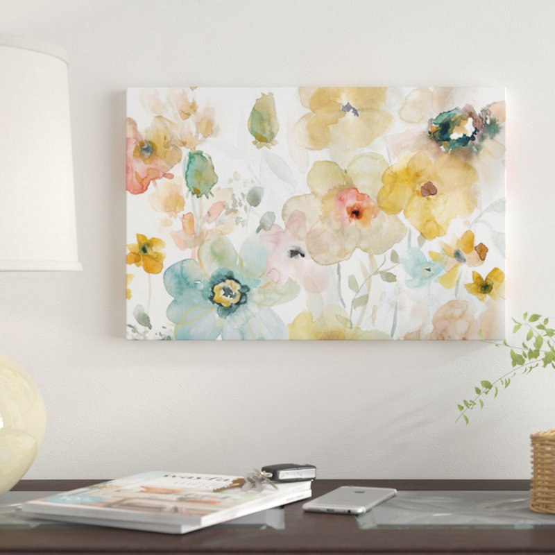 « mou spring i », reproduction sur toile, H 8 po x l 12 po x P 0,75 po, Toile tendue, Pas de tapis