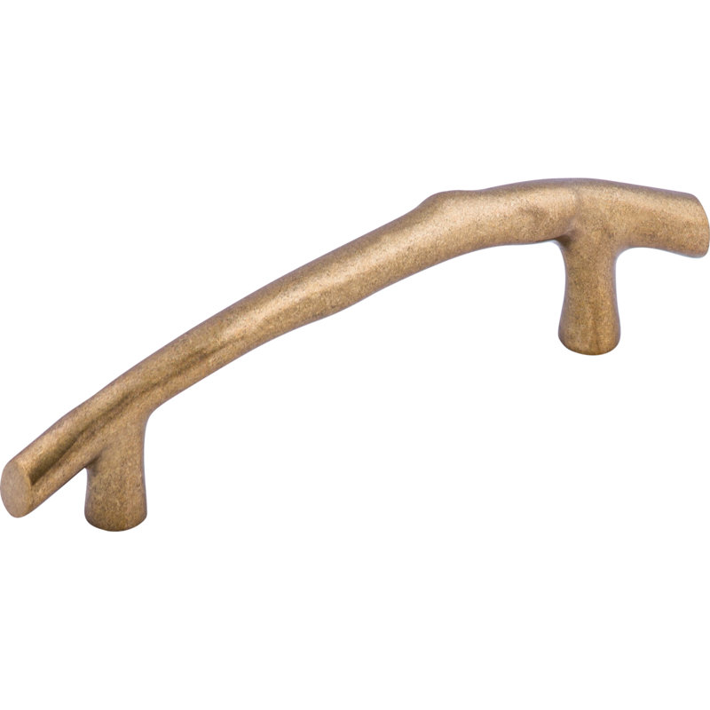 Aspen Twig Appliance pull, Light Bronze, 5" Center to Center
