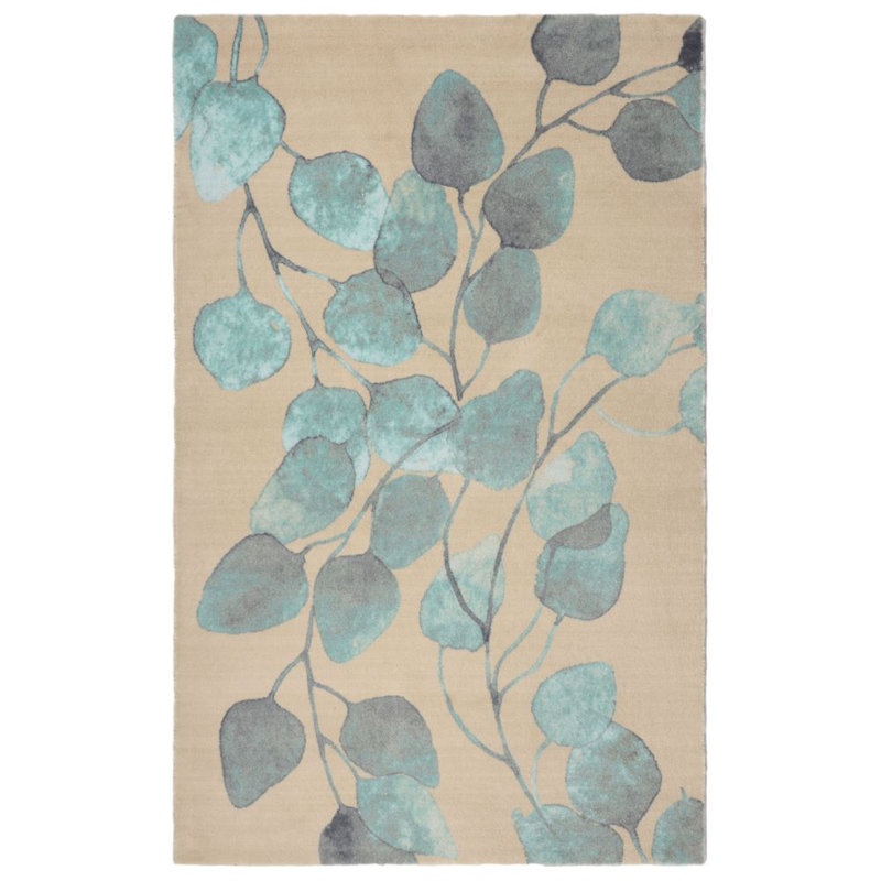 Tapis beige Glenmore, Rectangle 5 pi x 7 pi