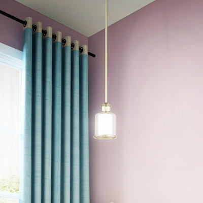 Luminaire suspendu cylindrique à 1 lumière Allysa