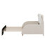 Canapé-lit simple tapissier extensible de taille XL, tête de lit en forme d'ours