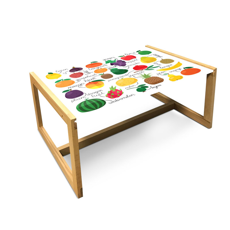 Irada Sled Coffee Table, 40cm H x 91cm W x 62cm D