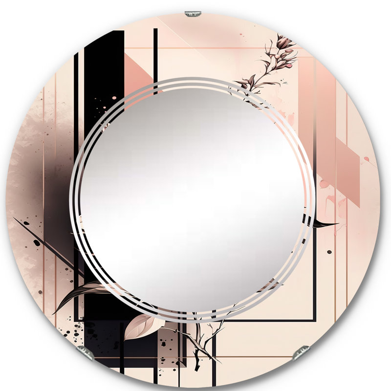 Miroir mural Pierpaola, 24 po x 24 po