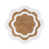 White/Taupe Center