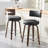 Swivel Upholstered Counter & Bar Stool-20534107-20534108