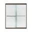 Finesse 59.625" x 70.063" Bypass Frameless Shower Door-1187881608