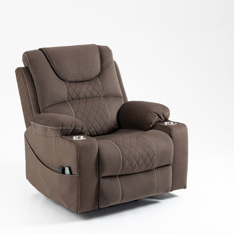 Fauteuil inclinable électrique Power Lift, Café