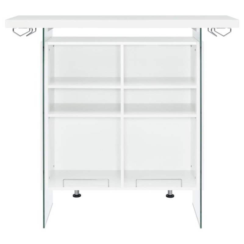 Ensemble de bar Urban Hub en blanc brillant