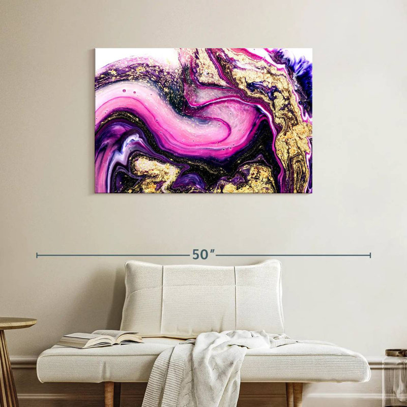 Avery Abstract Fluid, 26" H x 39" W