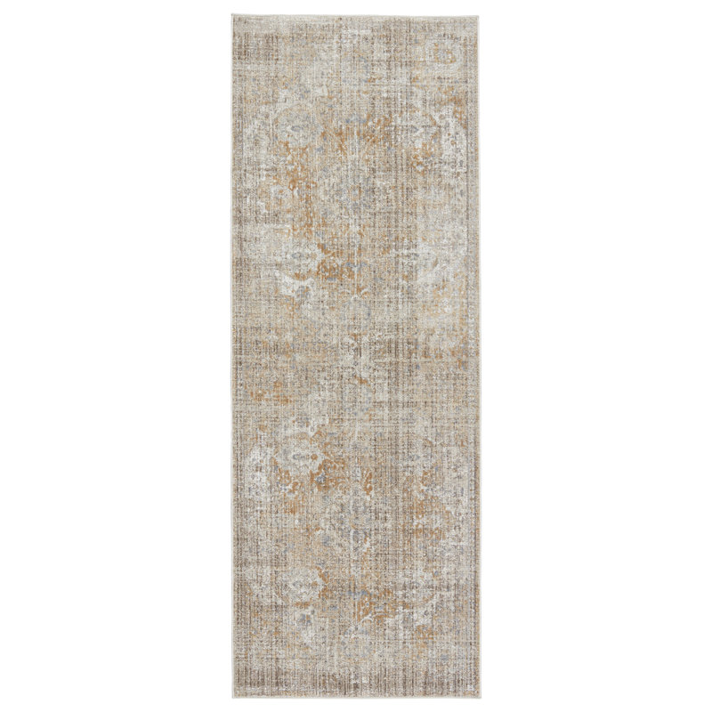 Abery Abstract Indoor Rug, Runner 3' x 8'