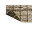 Wool Geometric Area Rug in Green-266787353