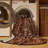 Machine Washable Turkish Brown Area Rug-628995854