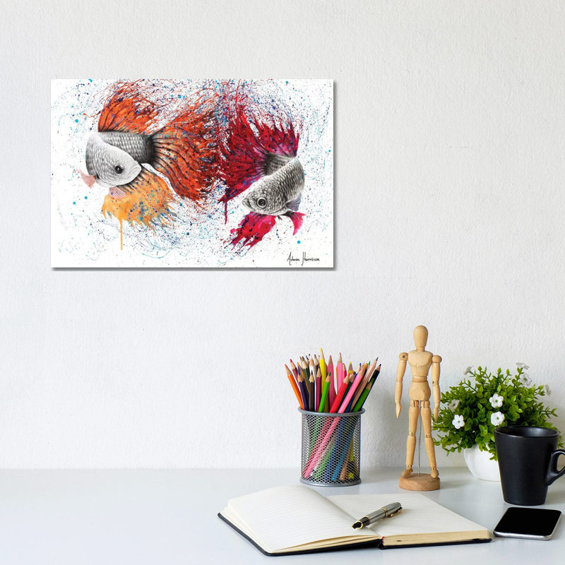 Brighter Together by Ashvin Harrison - Print on Canvas, Wrapped Canvas, 66.04 cm H x 45.72 cm W x 3.175 cm D