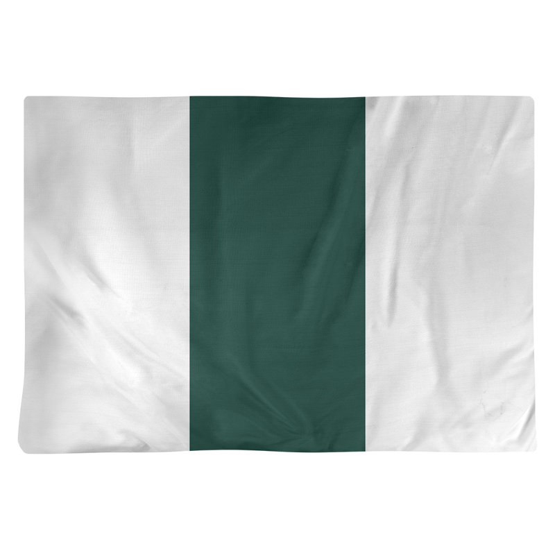 Récapitulatif de 18 po Michigan Warrior, Blanc, Sergé de coton