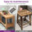 Nymir 23.4'' W Polystyrene Shower Bench-613778400