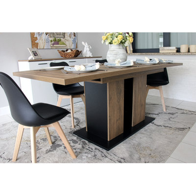 Extendable Dining Table Fidel by Latitude Run