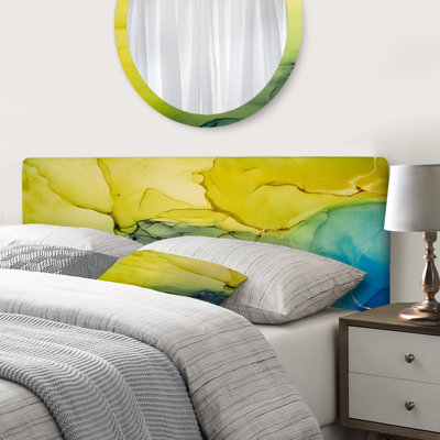 Greisy Upholstered Panel Headboard