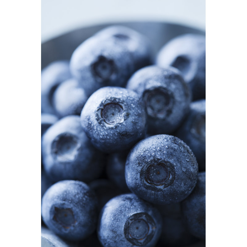 "Blueberries" par Loooby - Photographie sur toile tendue, H 18 po x l 12 po