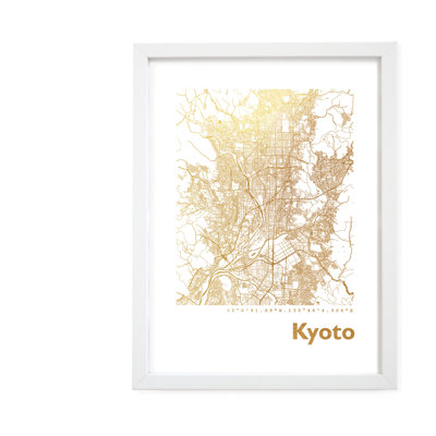 Kyoto Card - Single Picture Frame Print