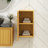 24" Tall Bathroom Wall Mounted Storage Cabinet With Door