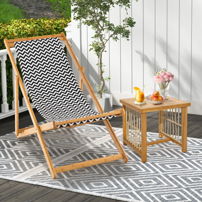 Chaise longue pliante Nysha