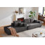 Canapé modulaire 104 po Cloud avec méridienne en forme de L et poches latérales-185420289-185420290