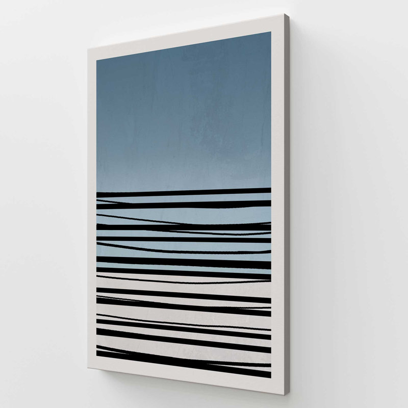 Twilight Stripes v2, grande impression sur toile, H 60 po x l 40 po