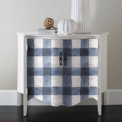 Emerson Peel & Stick Plaid Roll