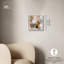 «Swirl of Joy II», impression sur toile Taupe Boho par Art Remedy, cadre blanc, 12 x 12-1487522974-1487522984